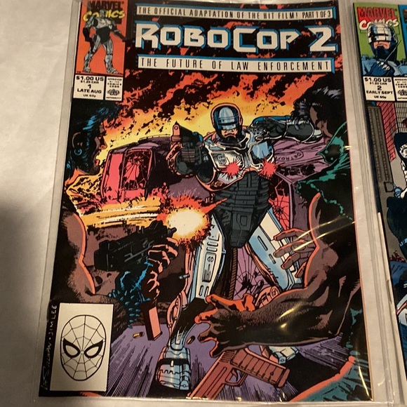Robocop 2- #1, 2 & 3- Complete Set- 1990- Marvel Comics - Picture 2 of 4
